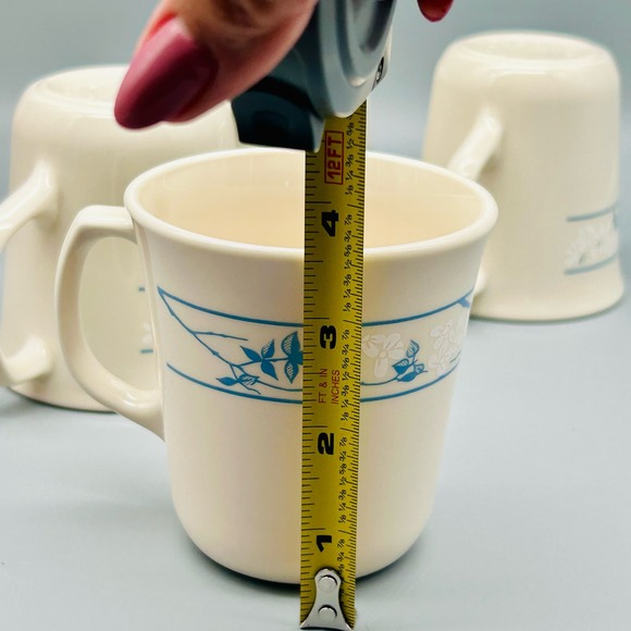 Corning “First Of Spring” D Handle Mugs 4 Piece - Picture 6 of 6